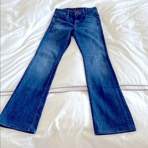 MOTHER Blue Flare & Wide Leg Jeans
